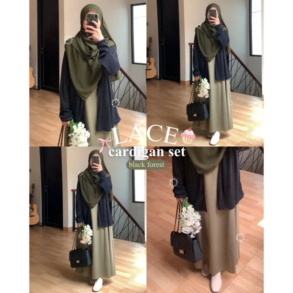 LACE CARDIGAN BY ARUNAOUTFIT